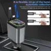 Chargeur de voiture rétractable 4 en 1