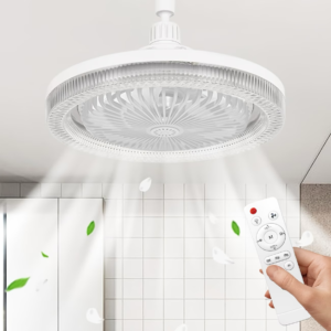 LED مروحة سقف ذكية